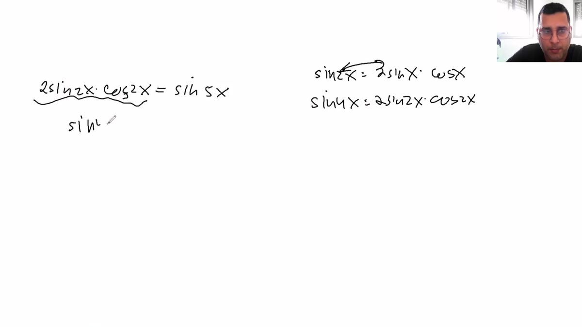 איך לפתור משוואה טריגונומטרית מתוחכמת